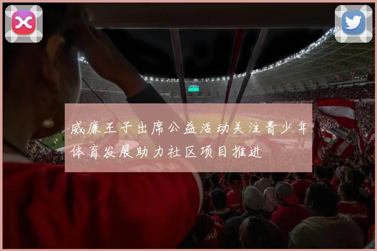 威廉王子出席公益活动关注青少年体育发展助力社区项目推进